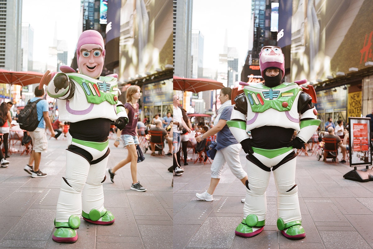 Buzz Lightyear Times Square